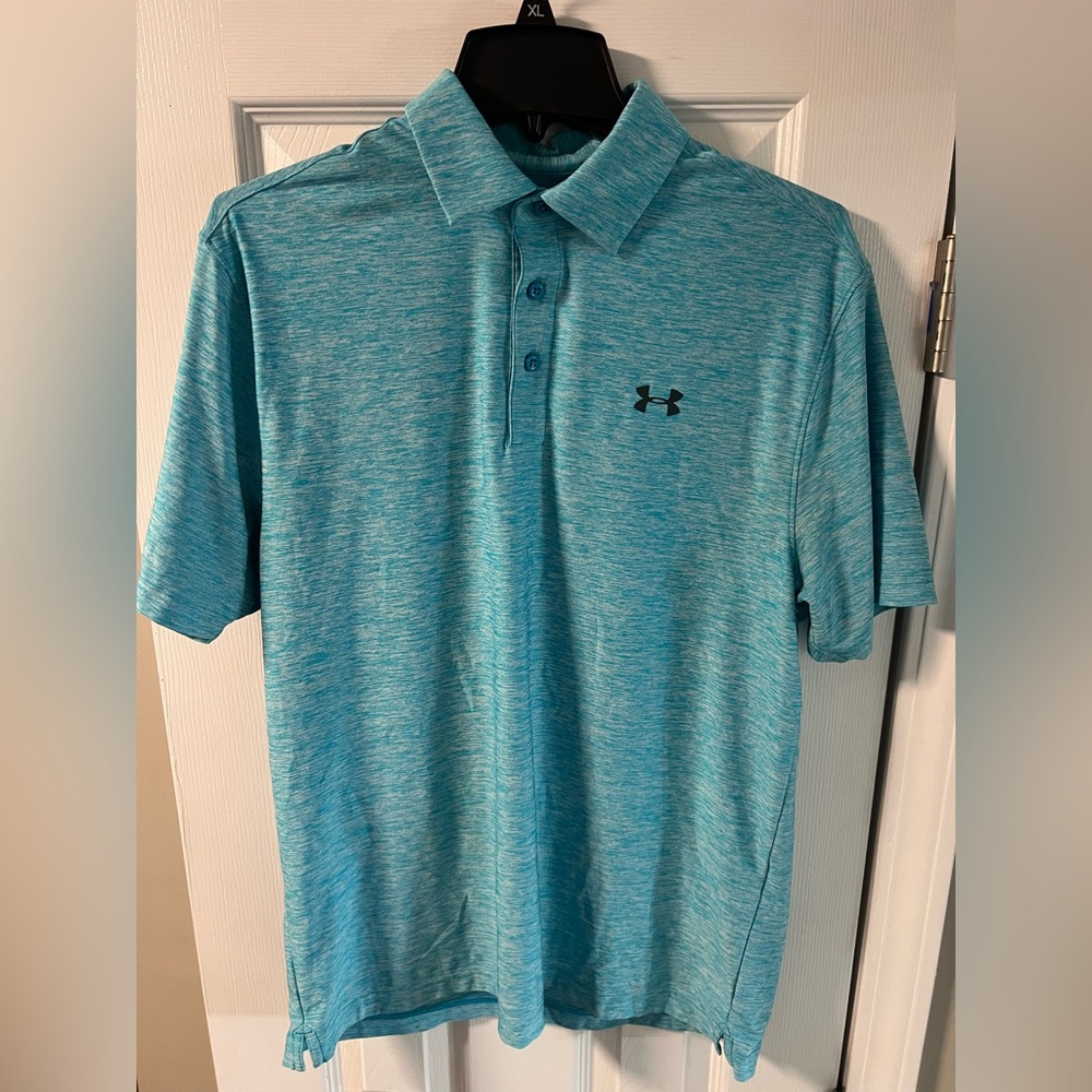 Under Armour Men's Teal Polo Shirt